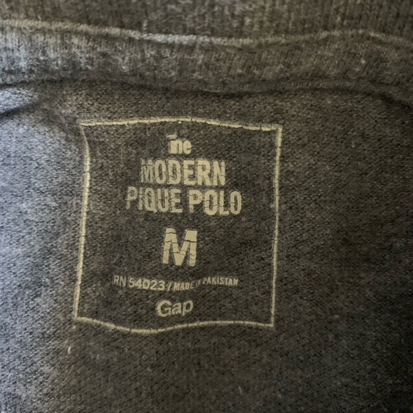 Basic Gray Polo - Picture 2 of 3